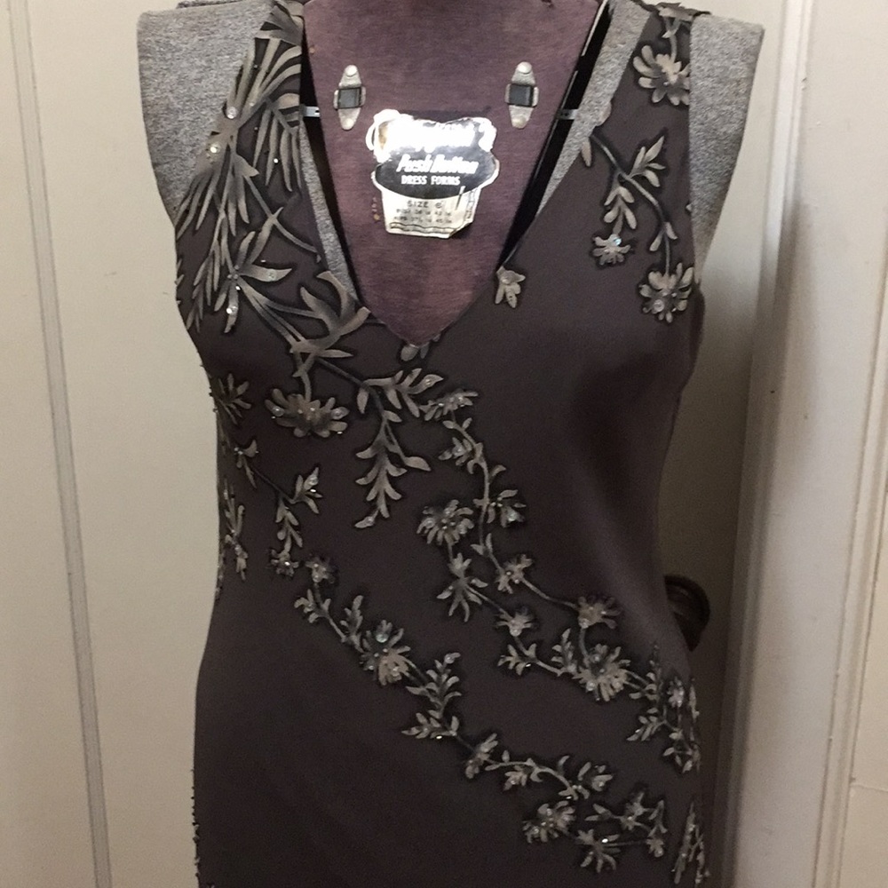 Donna Morgan Maxi Dress 12 - Picture 4 of 11